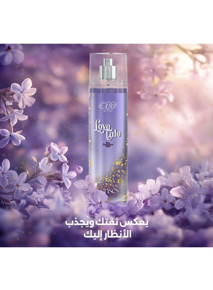 Eva Skin Care Senses Body Splash - Love Tale 240 ml - Image 3