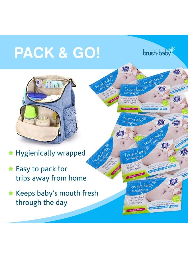 brush-baby - Brush-baby Dental Wipes Pack 28 Pcs - Image 1