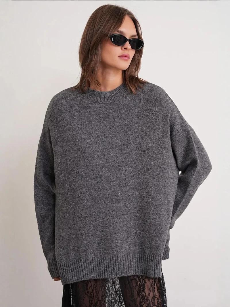 MixRay Mixray Oversized Knitwear Sweater