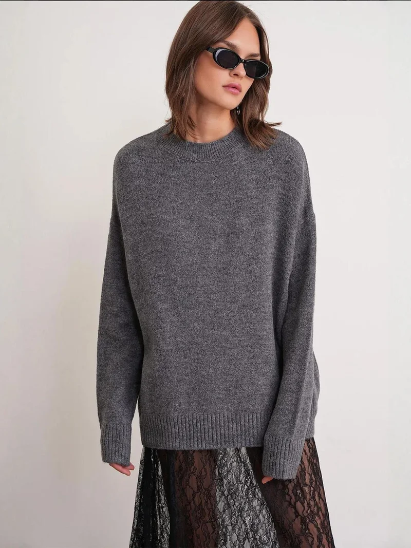MixRay Mixray Oversized Knitwear Sweater