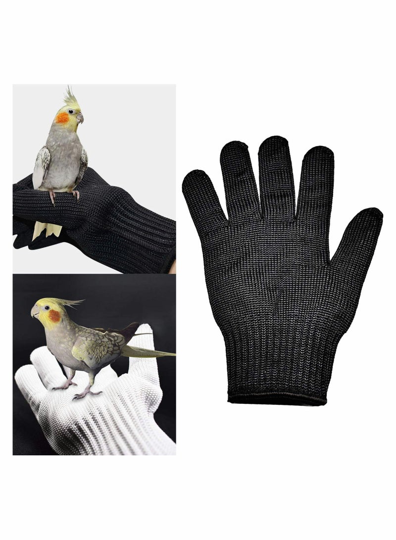 Generic 1Pair Bird Training Anti Bite Gloves Parrot Chewing Safety Protective Steel Wire Small Animal Handling fit for Squirrels Hamster Hedgehog - Image 5