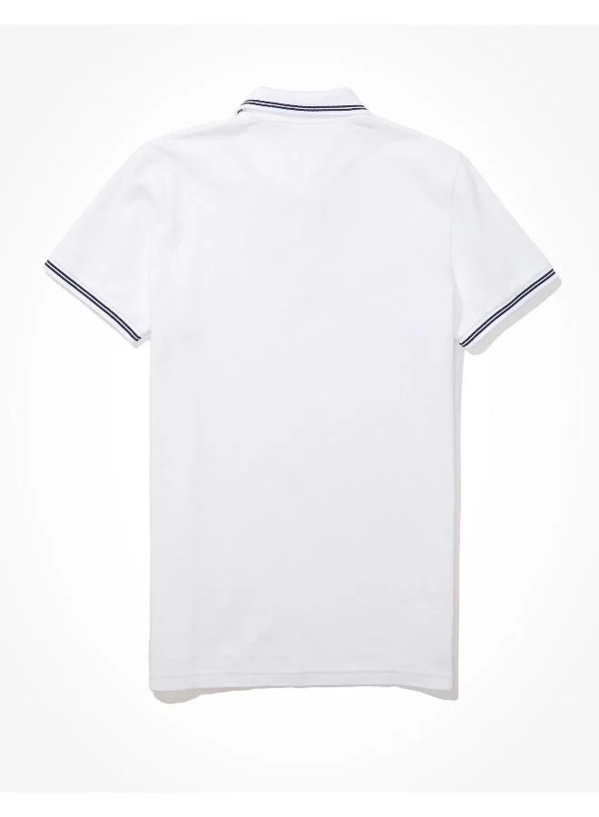 امريكان ايجل AE Slim Fit Pique Polo Shirt