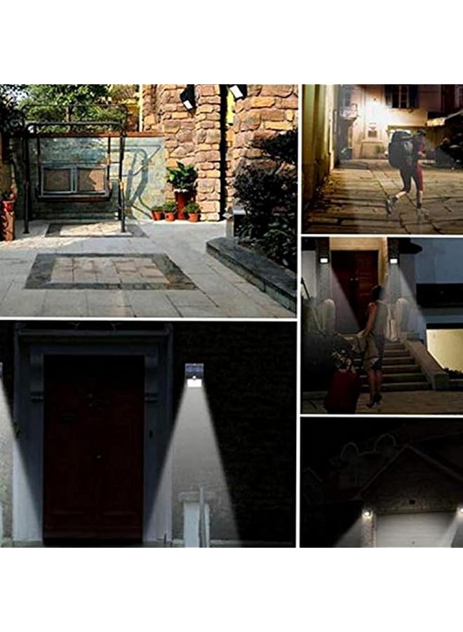 erorex 20 Leds Solar Motion Sensor Waterpoof Heatproof Outdoor Light White H10.2 X W15.8 X D5.6 Cm - Image 5