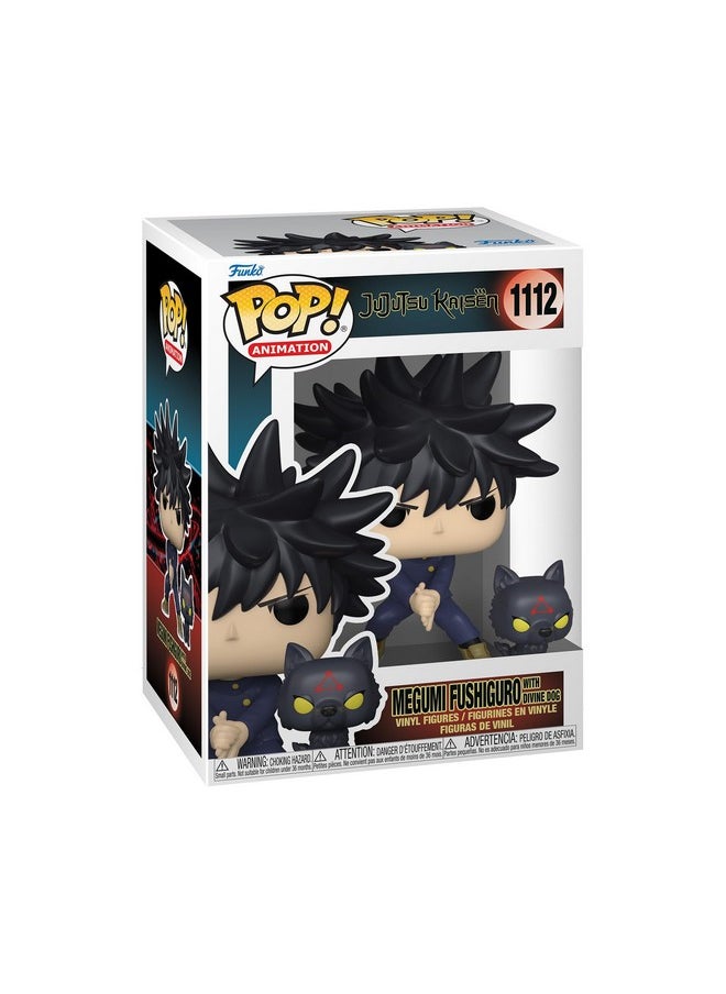 Funko Pop & Buddy: Jujutsu Kaisen Megumi With Dogs Multicolor 61360  - Image 2
