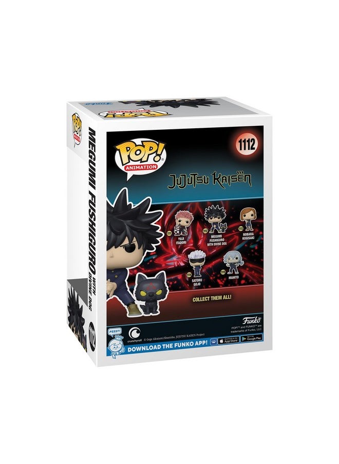 Funko Pop & Buddy: Jujutsu Kaisen Megumi With Dogs Multicolor 61360  - Image 4