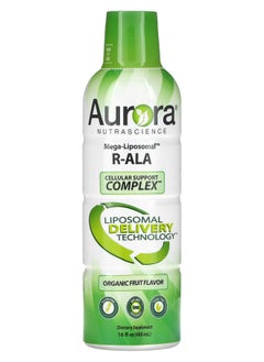 Aurora Nutrascience Mega-Liposomal R-ALA Organic Fruit 16 fl oz (480 ml) 