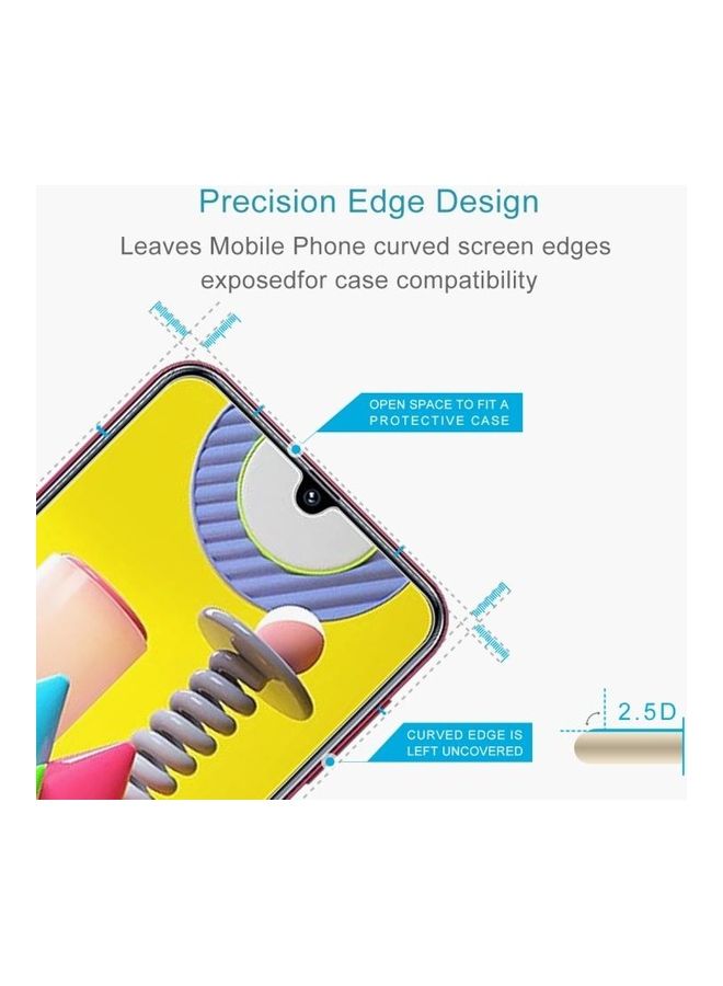 BGM Surface Hardness 2.5D Explosion-proof Screen Protector for Galaxy M31 Clear - Image 3