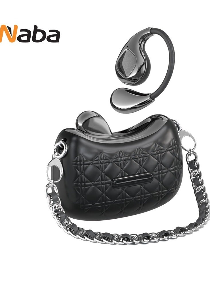 naba Naba YX46 Wireless Headphones With Handbag Case And Small Chain In Connection Type: Wireless