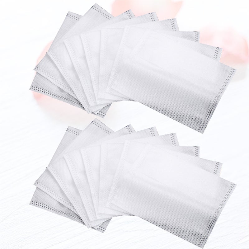 200 PCS Disposable Tea Filter Bags Coffee Filter Tea Making Bag Packaging Pouch (White) - Image 1