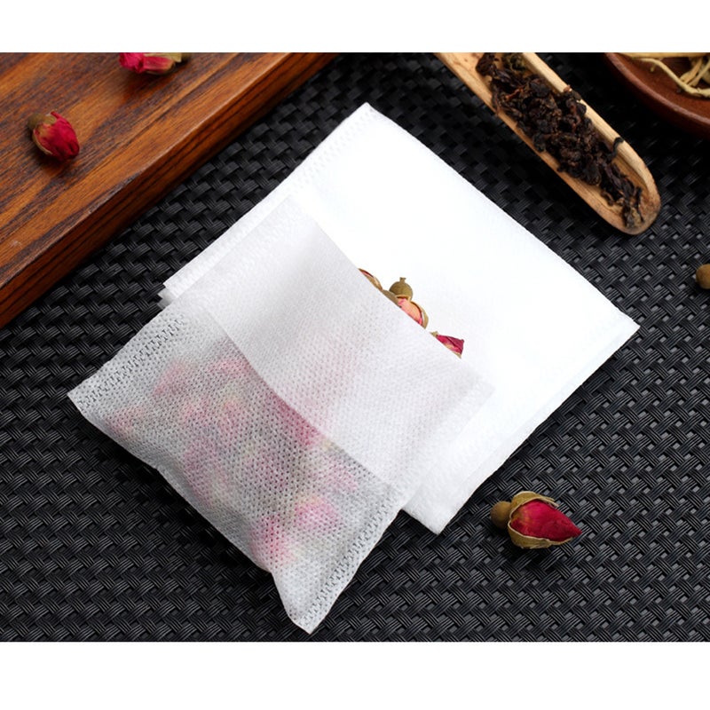 200 PCS Disposable Tea Filter Bags Coffee Filter Tea Making Bag Packaging Pouch (White) - Image 4