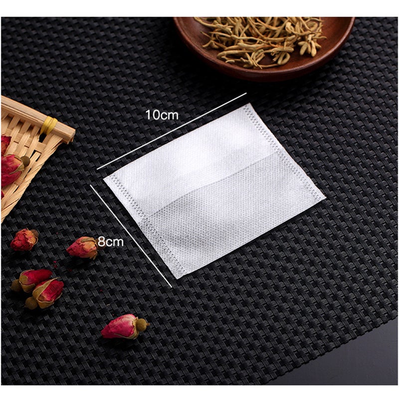 200 PCS Disposable Tea Filter Bags Coffee Filter Tea Making Bag Packaging Pouch (White) - Image 3