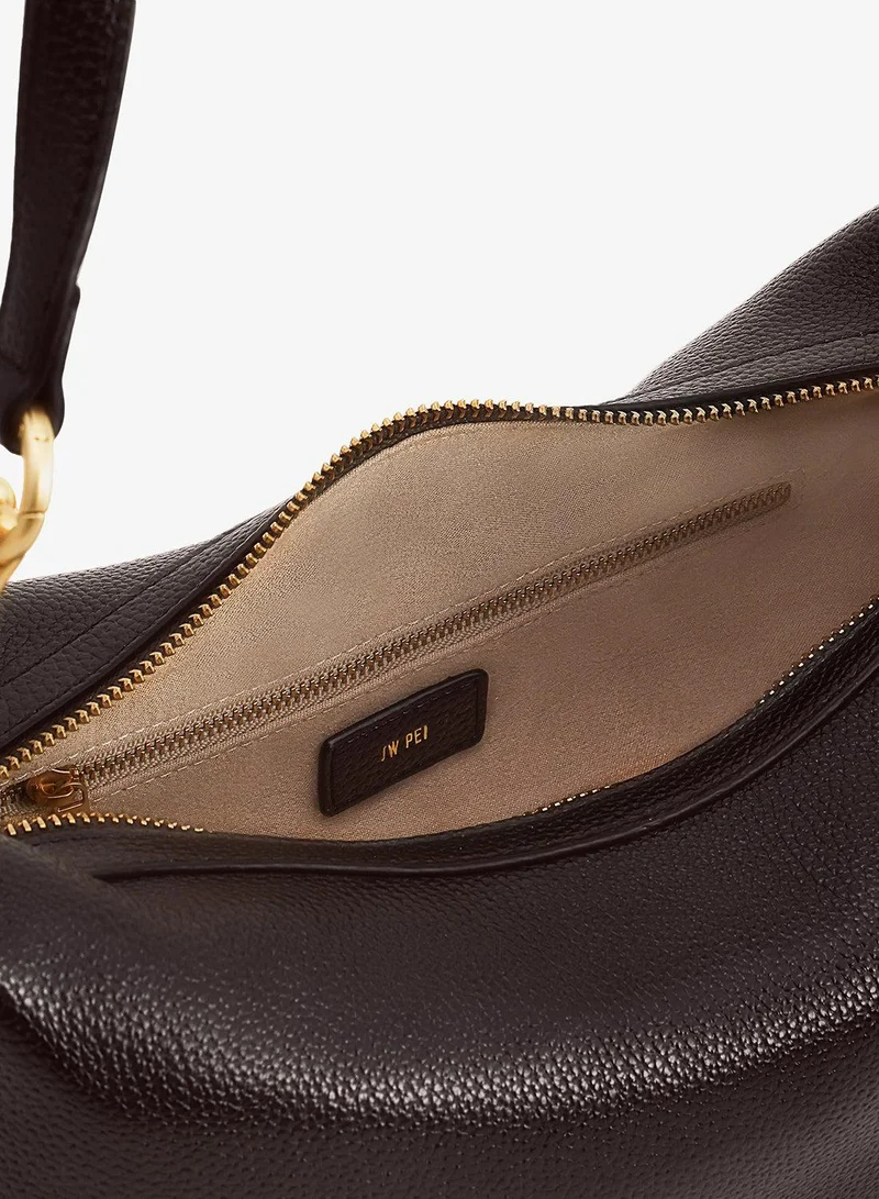 Jw Pei Dark Brown Selia Soft Grain Crossbody Bag for Women | Best Price UAE