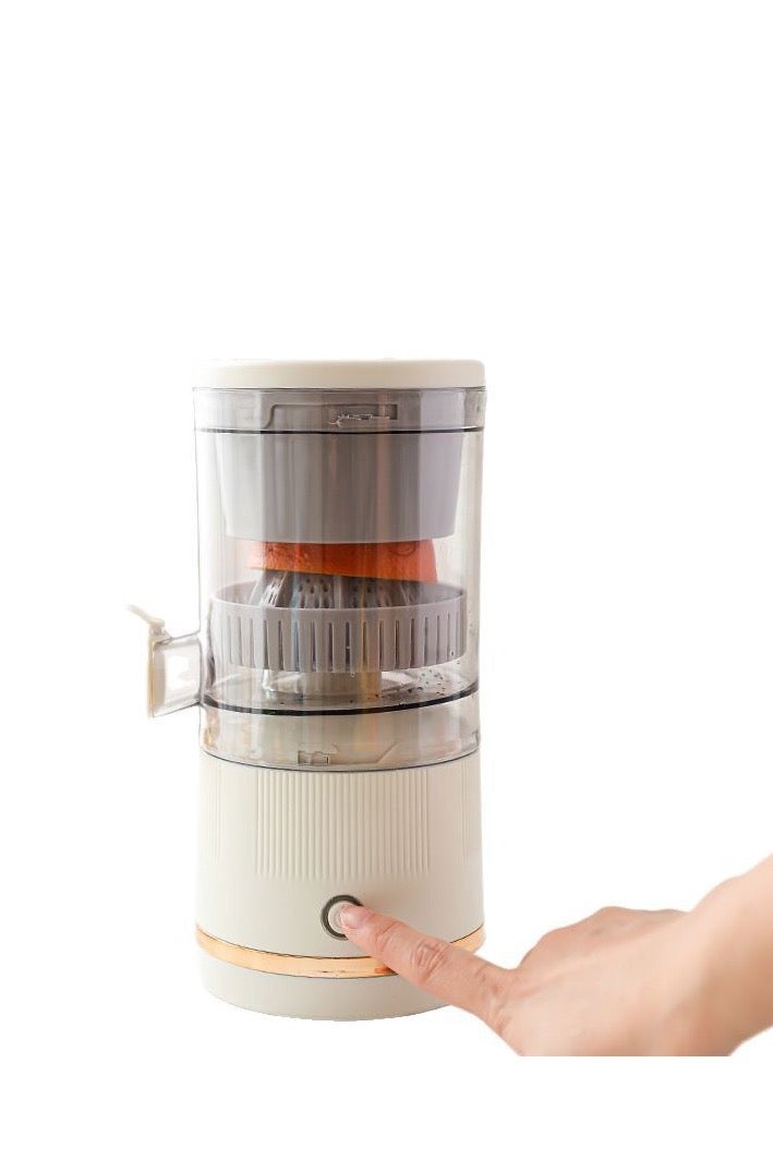 عصارة فواكه، عصر بطيء بعائد ٩٠٪ - عبوة ٦٠٠ مل محمولة بتقنية الضغط اللولبي للبرتقال/العنب/البطيخ، قابلة للفك وسهلة التنظيف - Image 1