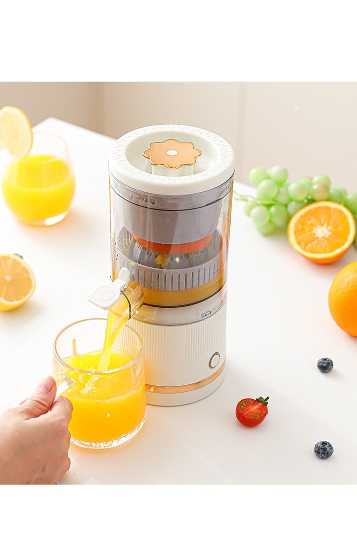 عصارة فواكه، عصر بطيء بعائد ٩٠٪ - عبوة ٦٠٠ مل محمولة بتقنية الضغط اللولبي للبرتقال/العنب/البطيخ، قابلة للفك وسهلة التنظيف - Image 2