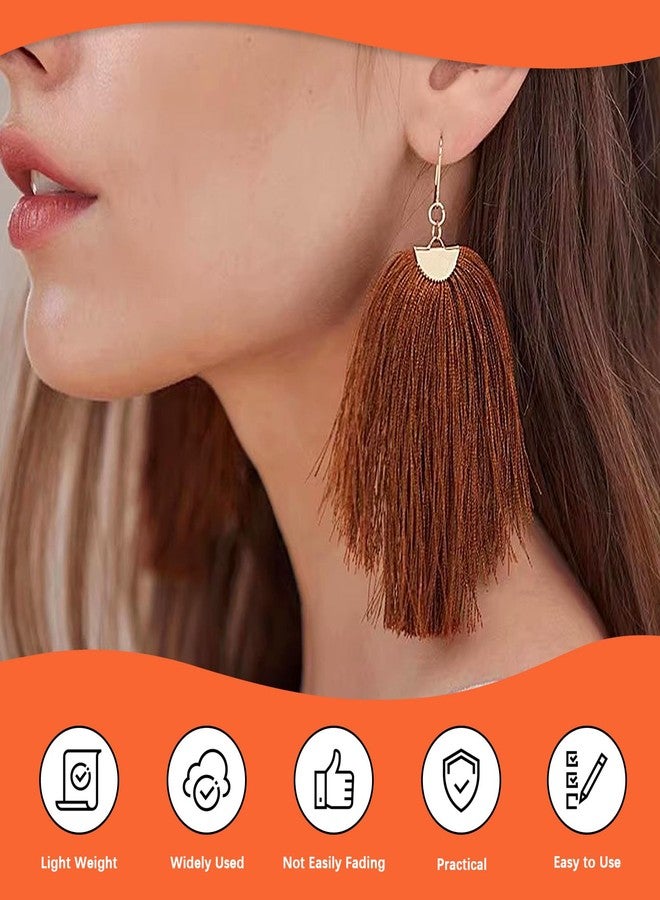 Tanstic 240Pcs 4 Colors 4 Sizes Pinch Crimp Ends Kit, Half Round Ribbon Ends Crimps Ribbon Clamp Ends Bookmark Pinch Crimp Cord Ends Leather Crimp Ends Fastener Clasps for Jewelry Making - Image 5