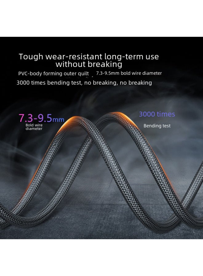 كابل HDMI 2.1 نسخة 8K/60Hz لتوصيل التلفزيون وكمبيوتر الألعاب PS وجهاز العرض وأجهزة الفيديو - Image 4
