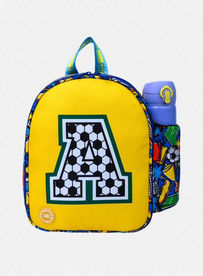 CUBS Nursery Football Fan letter A Lunch backpack - Image 1