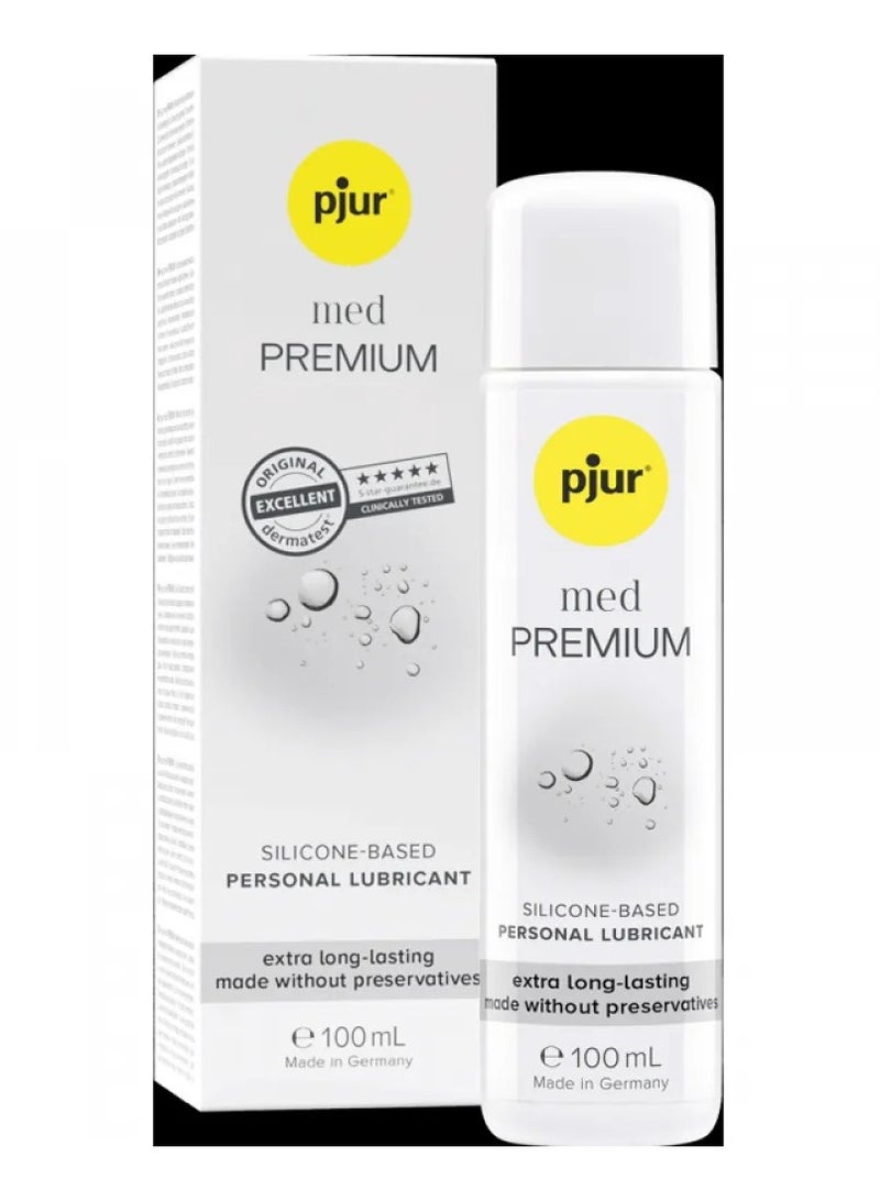 pjur med Premium Glide Personal Lubricant Made with Silicone for Sensitive Skin 100ml - Image 2