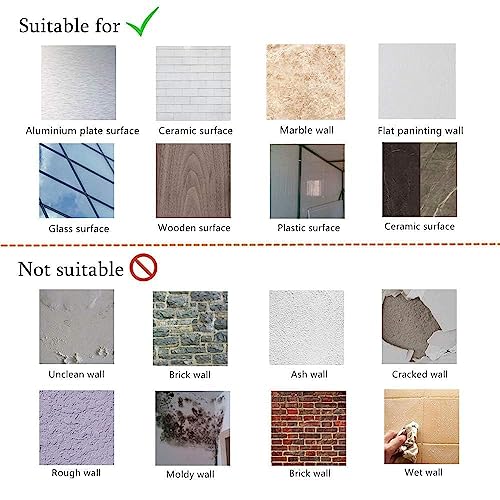 Ad Fresh A.D FRESH Marble Vinyl Peel and Stick Floor Tile 4 PCS Stick on Tile Flooring Waterproof Self-Adhesive Removable Vinyl Floor Tile Sticker for Bathroom Bedroom Kitchen Living Room (Brown) - Image 3