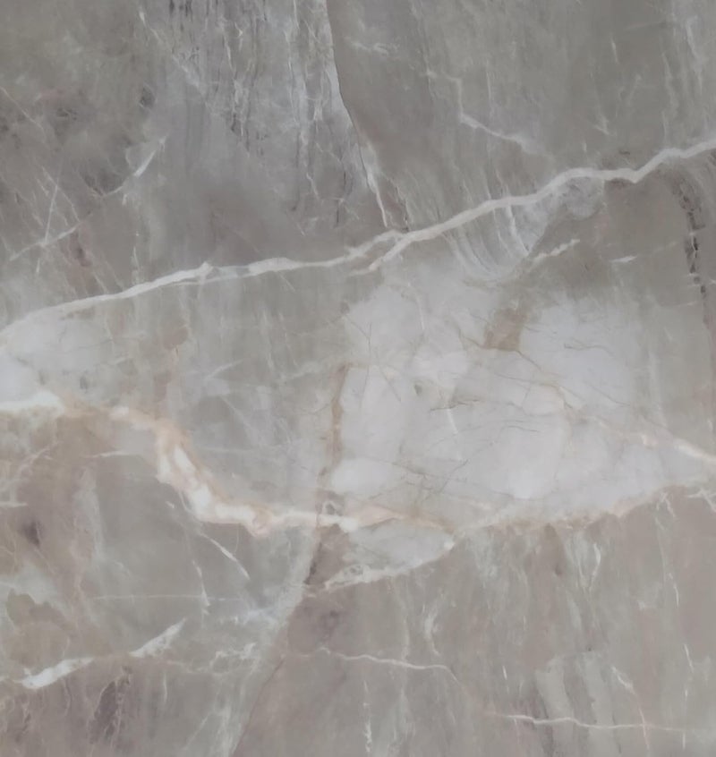 Ad Fresh A.D FRESH Marble Vinyl Peel and Stick Floor Tile 4 PCS Stick on Tile Flooring Waterproof Self-Adhesive Removable Vinyl Floor Tile Sticker for Bathroom Bedroom Kitchen Living Room (Brown) - Image 1