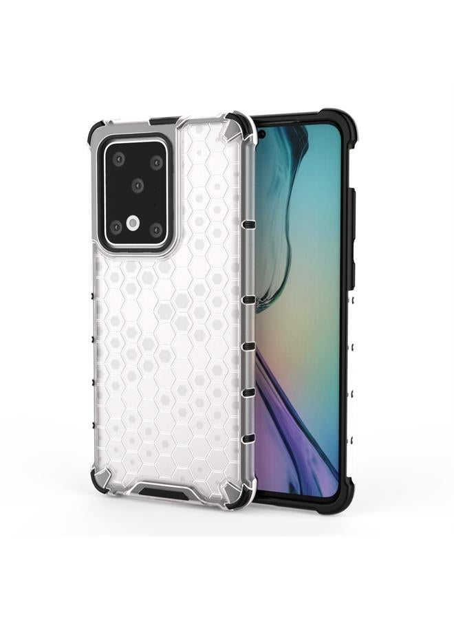 Case For Galaxy S20 Ultra Shockproof Honeycomb PC + TPU Protective Case