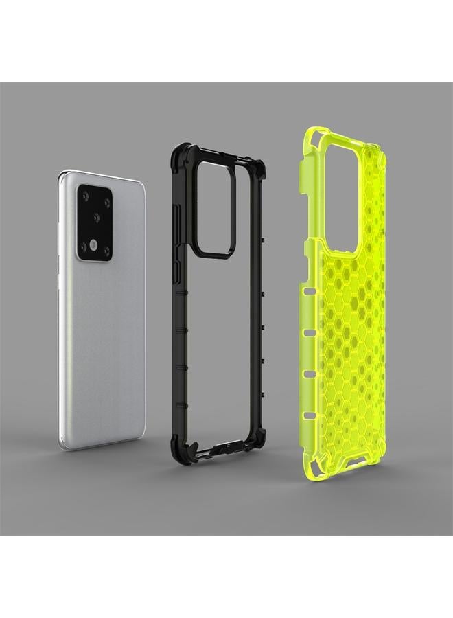 Case For Galaxy S20 Ultra Shockproof Honeycomb PC + TPU Protective Case