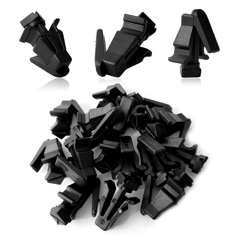 15PCS Black Nylon Front Grille Bumper Cover Retainer Fastener 768820M060 Compatible with Nissan Infiniti Titan 240SX Altima Cube Frontier Krom SL Murano NV Pathfinder Xterra FX35 FX45 G35 M35 M45 Q45