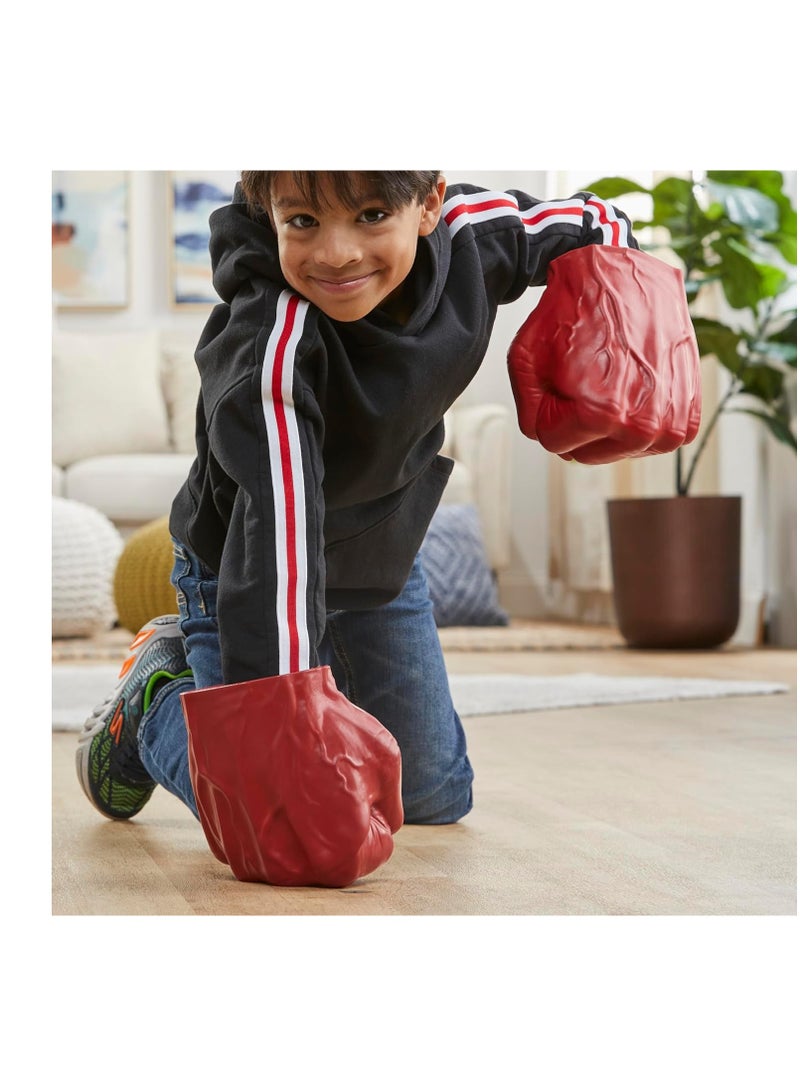 MARVEL Avengers Captain America: Brave New World, Red Hulk, Gamma Fist Shattered, Mighty Bat Liner, Superhero Toys for Kids Ages 5 and Up - Image 4