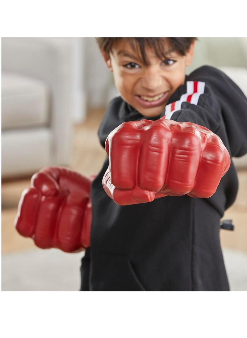 MARVEL Avengers Captain America: Brave New World, Red Hulk, Gamma Fist Shattered, Mighty Bat Liner, Superhero Toys for Kids Ages 5 and Up - Image 5