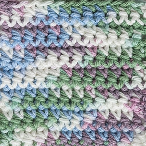 Lily Sugar'n Cream Cotton Cone Yarn, 14 oz, Freshly Pressed Ombre, 1 Cone - Image 3