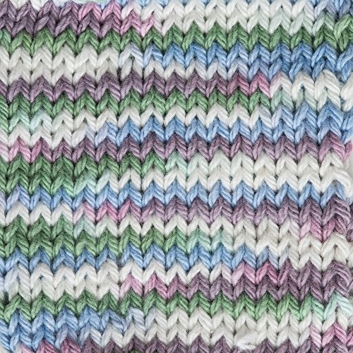 Lily Sugar'n Cream Cotton Cone Yarn, 14 oz, Freshly Pressed Ombre, 1 Cone - Image 4