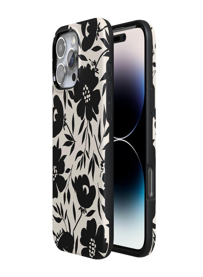 Casely iPhone 16 Pro Case | Dark Fantasy | Contrast Floral | Compatible with MagSafe | Bold Protective Design - Image 5