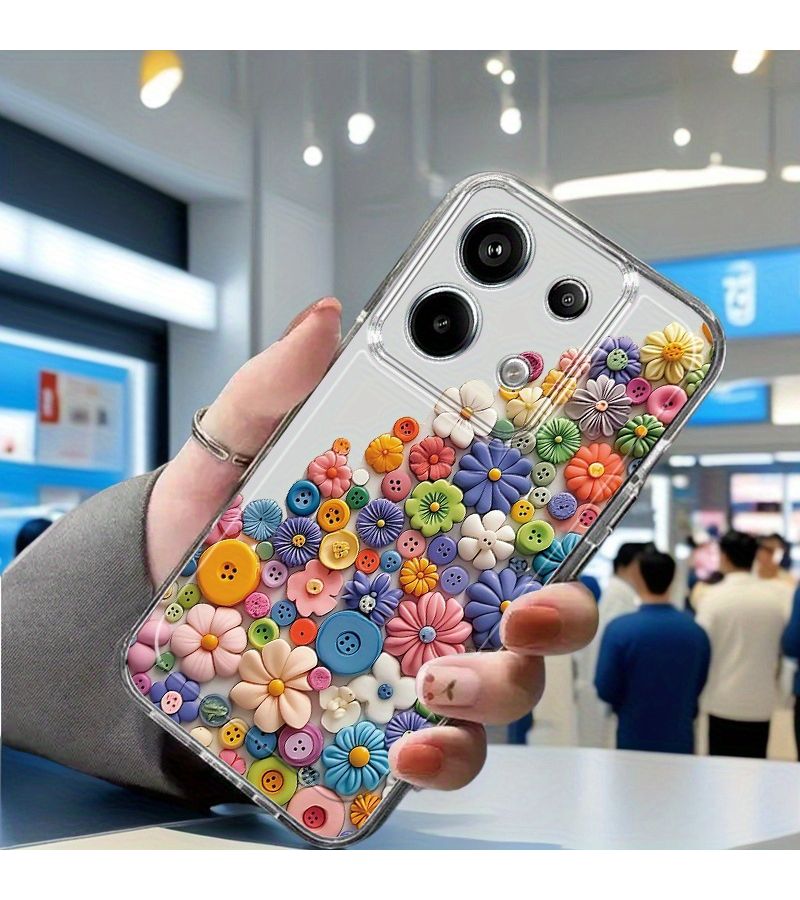Transparent TPU Phone Case For POCO C75 Anti Fall Full Covered - Image 4