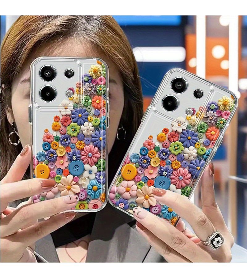 Transparent TPU Phone Case For POCO C75 Anti Fall Full Covered - Image 2