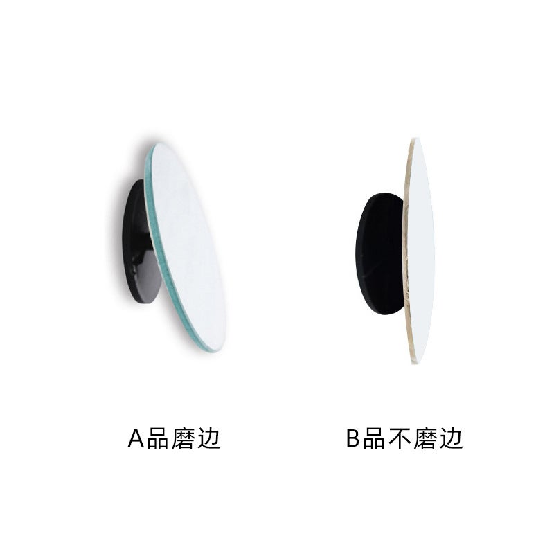 Frameless Car Small Round Mirror 360-Degree Reversing Blind Spot Mirror Rearview Rotating Reflector Glass Small Round Mirror - Image 5