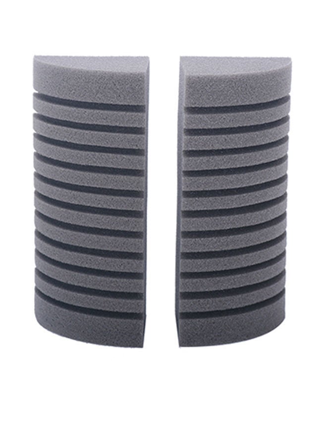 NIBEMINENT Air Driven Aquarium Sponge black 16X7X15.5cm - Image 3