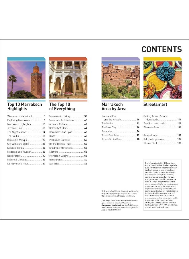 DK Eyewitness Top 10 Marrakech  - Image 4