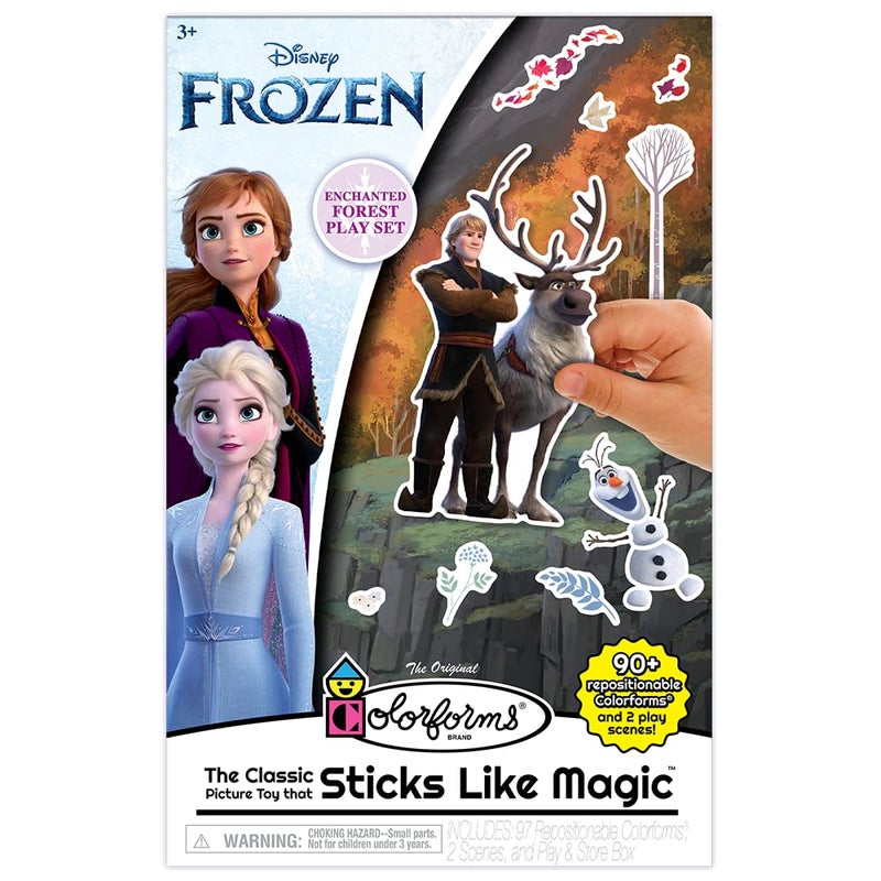 Colorforms Disney Frozen Box Set Pieces Stick Like Magic Creative Storytelling Fun Ages 3 - Image 3