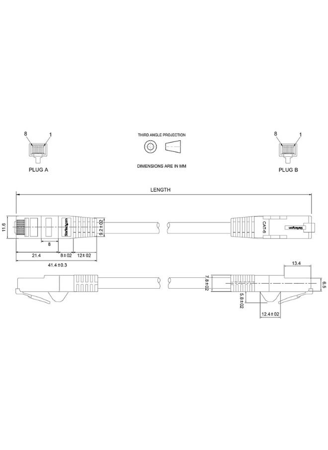 XLT - CAT 6 High-Speed Gigabit Ethernet Patch Wire-650MHz 100W RJ45 UTP 15M - Image 1