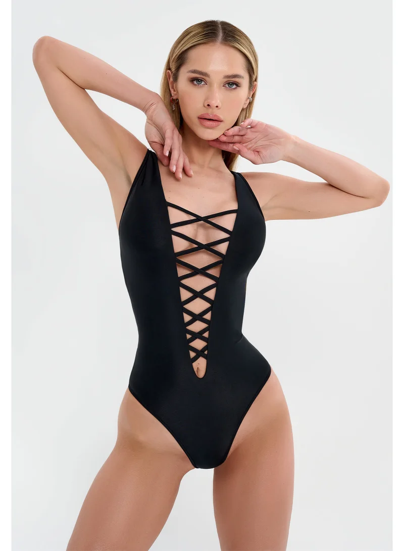 Bona Fide Bona Fide Sexy One Piece Bathing Suit for Women - One Piece Swimsuits for Women - Monokini