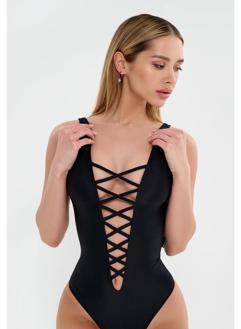 Bona Fide Trinity One Piece Swimsuit - Image 4