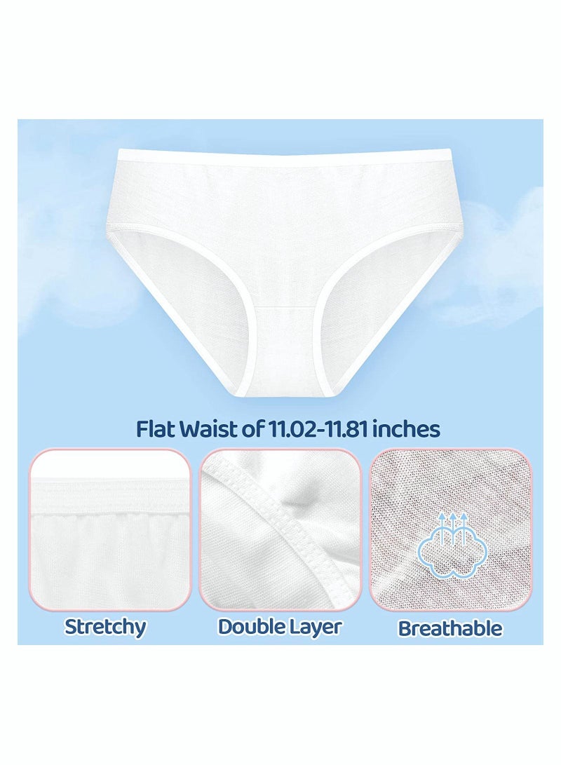 Y&D Disposable Underwear for Women, 7Pcs Women’s Non-woven Briefs Handy Paper Panties Time Use Undergarments Travel Hotel Spa Massage Tanning Sauna, 7 Individual Packs Universal Size (XL) - Image 2