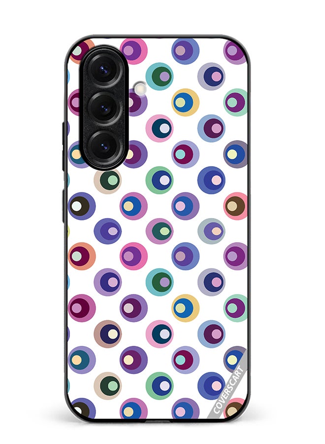 VR CREATIVE Protective Case Cover For Samsung Galaxy S25 Plus Mix Pattern Design Multicolour