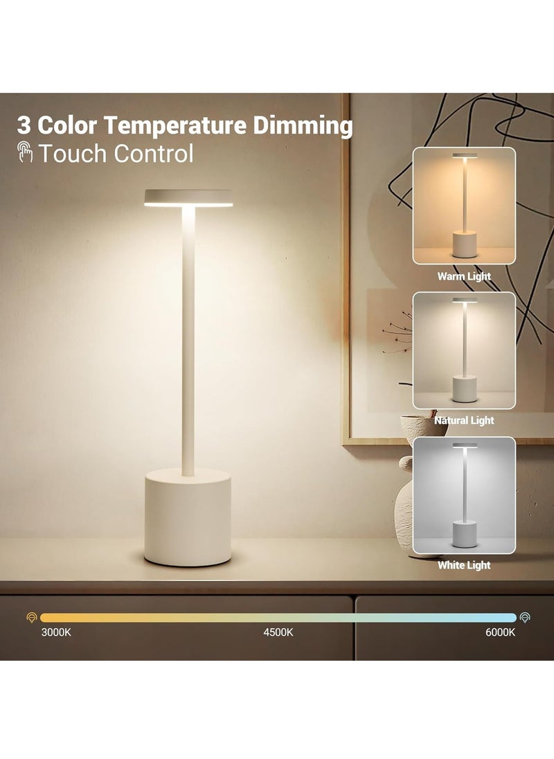 Generic - Adjustable 360° LED Desk Lamp with Touch Control, Three Color Temperatures, Eye-Caring, Energy-Saving, Dimmable, Long-Lasting, Flexible Gooseneck for Study, Work, Reading, and Bedside - Image 1