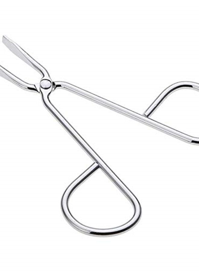 LASSUM 2 قطع ملاقط حواجب، ملاقط حواجب مستقيمة الشكل من الفولاذ المقاوم للصدأ على شكل مقص - Image 4