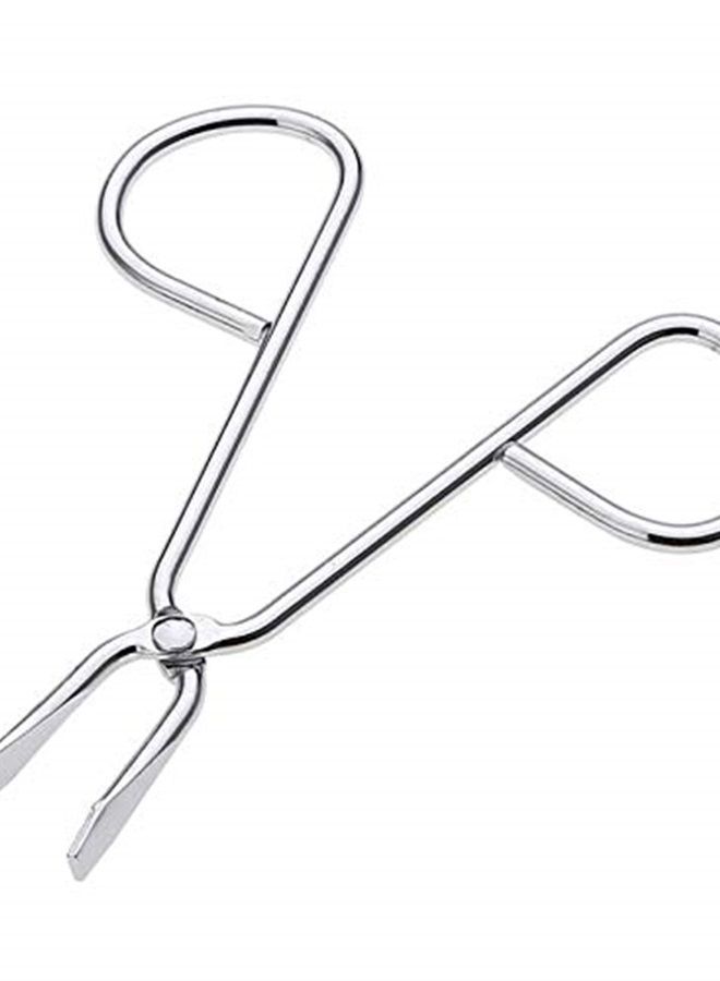 LASSUM 2 قطع ملاقط حواجب، ملاقط حواجب مستقيمة الشكل من الفولاذ المقاوم للصدأ على شكل مقص - Image 3