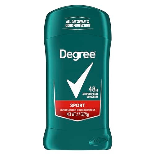 Degree Men Original Protection Antiperspirant Deodorant 48Hour Sweat and Odor Protection Sport Antiperspirant For Men 27 oz