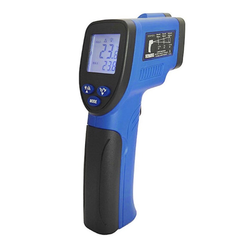 Infrared Temperature Measuring Digital Display Industrial Thermometer No Touch Thermometer with Backlight ℃/ ℉ Switchable-50~550℃ - Image 1