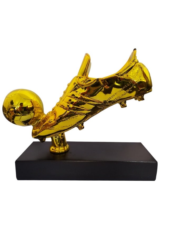 Generic Boot Designed Football Trophy Gold