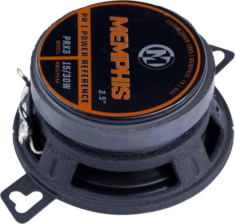 MEMPHIS Pair Memphis Audio PRX3 3.5" 30 Watt 2-Way Car Speakers with Pivot Tweeters - Image 2